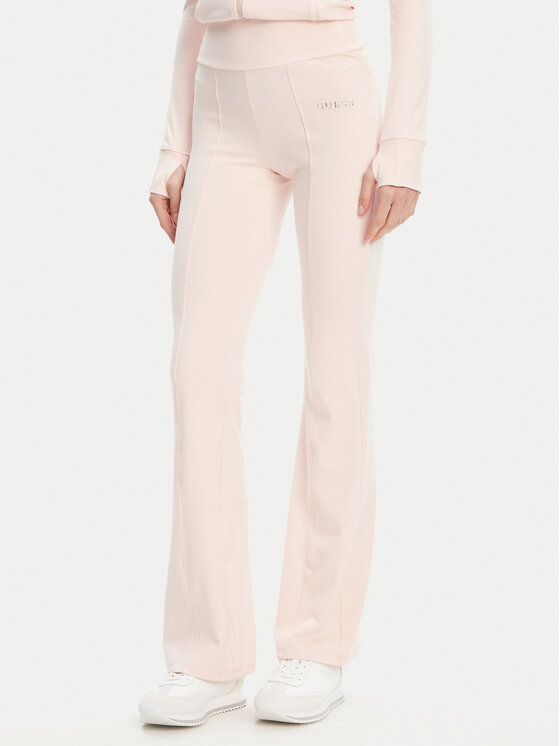 Guess Guess Donji dio trenerke V5RB15 KCD02 Ružičasta Regular Fit