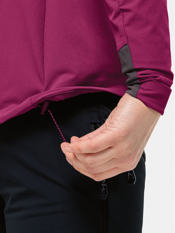Jack Wolfskin Jack Wolfskin Куртка softshell Alpspitze Hoody 1307751 Зелений Regular Fit