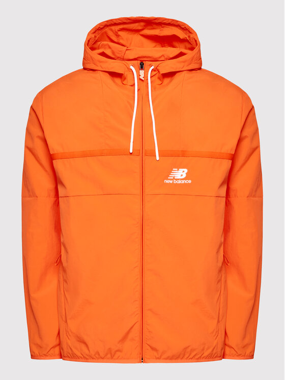New Balance New Balance Jakna protiv vjetra MJ21500 Narančasta Relaxed Fit