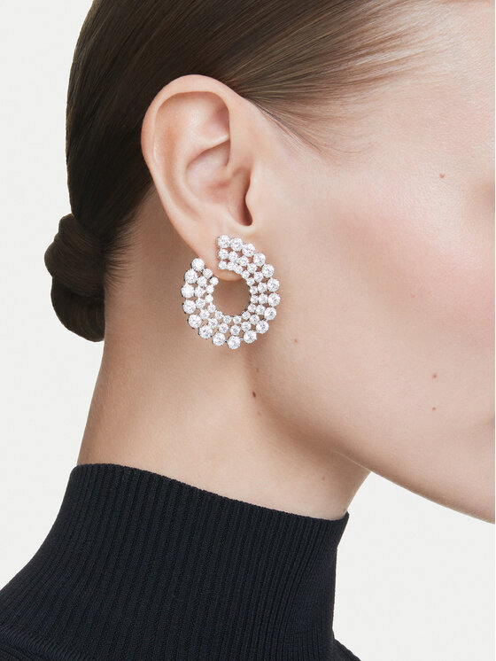 Swarovski Swarovski Orecchini Matrix 5705834 Argento