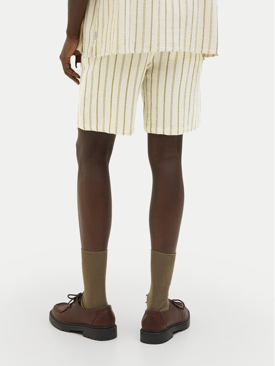Jack&Jones Jack&Jones Pantaloncini di tessuto Jaiden 12274413 Beige Relaxed Fit