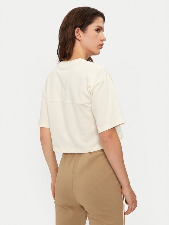 Fila Fila Тишърт Loobu FAW0908 Екрю Regular Fit