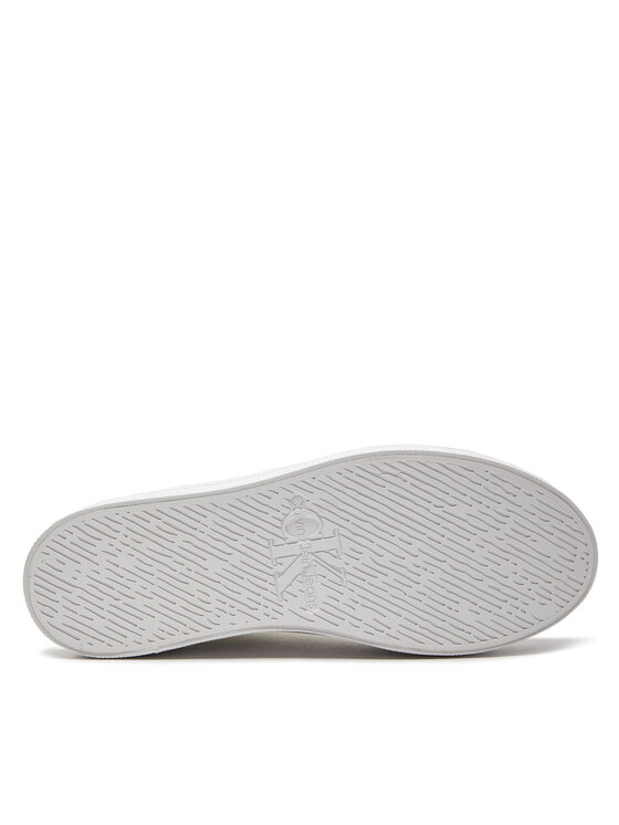 Calvin Klein Jeans Calvin Klein Jeans Сникърси Bold Vulc Flatf Low Lth Nbs Mr YW0YW01408 Бял