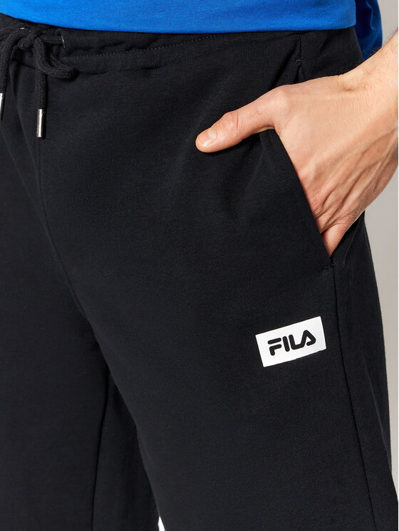 Fila Pantaloncini sportivi Bsltow 768551 Nero Regular Fit • Modivo.it