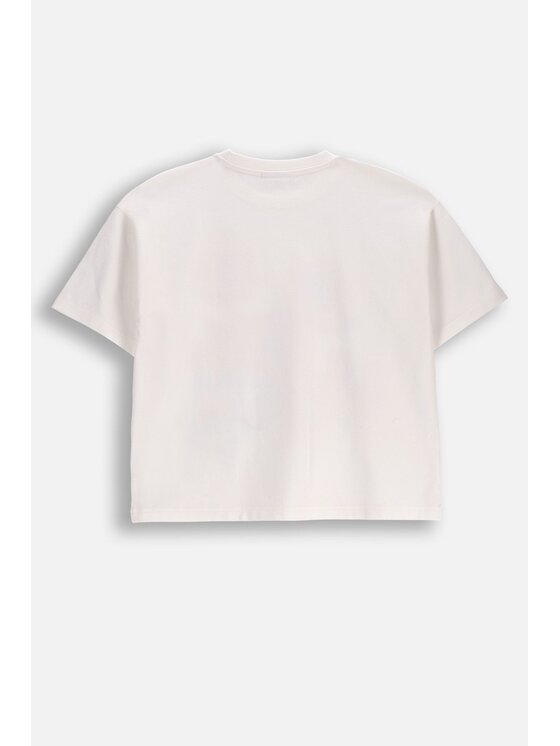 Coccodrillo Coccodrillo T-Shirt WC6143202TGJ-003 Krémová Regular Fit