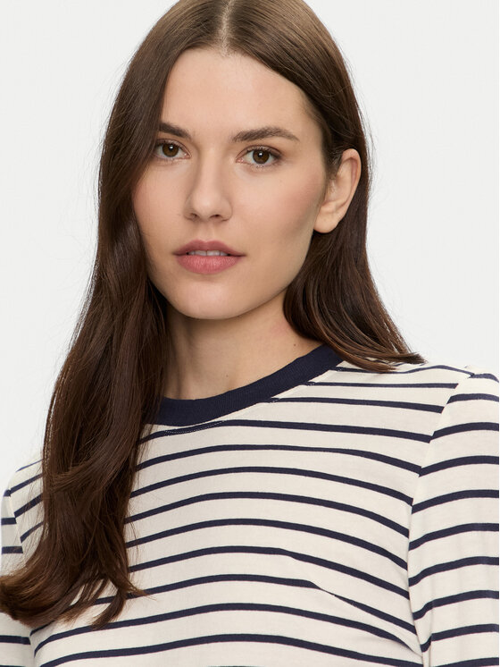 Brave Soul Brave Soul Bluse LLT-248BETHANY Dunkelblau Regular Fit