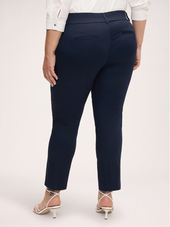 Fiorella Rubino Fiorella Rubino Spodnie materiałowe P058L002445N034 Niebieski Slim Fit