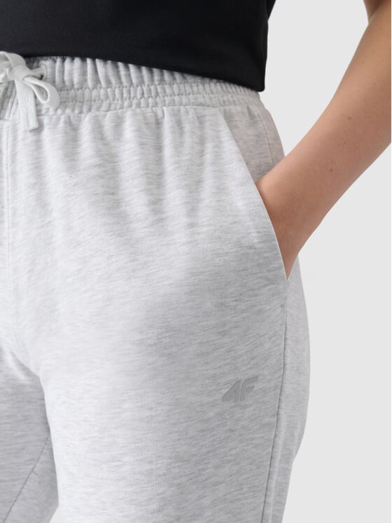 4F 4F Pantaloni da tuta 4FWMM00TTROF1138-27M Grigio Regular Fit