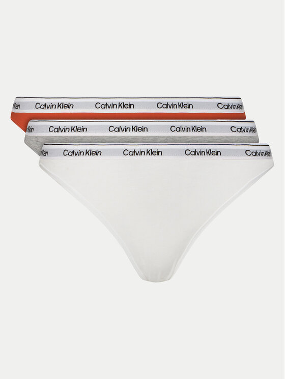 Calvin Klein Underwear Komplet 3 par fig klasycznych 000QD5207E Kolorowy
