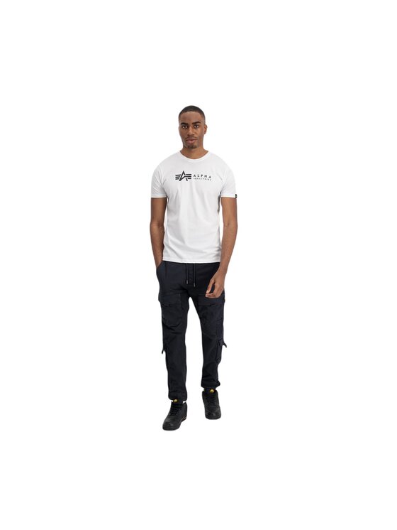 Alpha Industries Alpha Industries Komplet 2 t-shirtów AI.118534-09-XXL Biały Basic Fit