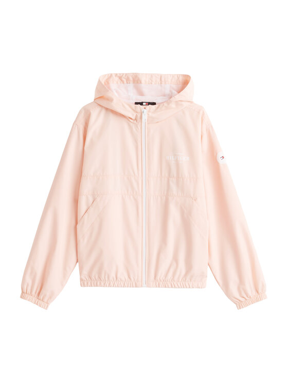 Tommy Hilfiger Tommy Hilfiger Wiatrówka Essential KG0KG08580 Różowy Regular Fit