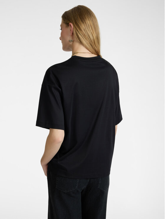 Elena Mirò Elena Mirò T-shirt G250Z000467N033 Nero Regular Fit