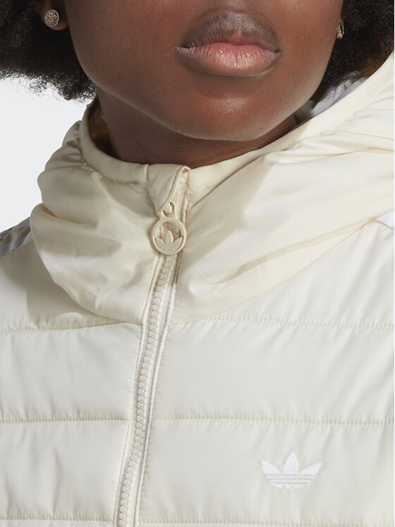 adidas adidas Bunda pro přechodné období Premium HK5251 Béžová Slim Fit