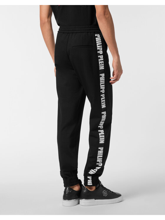 PHILIPP PLEIN PHILIPP PLEIN Spodnie materiałowe 25473 Czarny Regular Fit