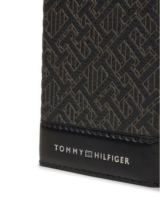 Tommy Hilfiger Tommy Hilfiger Etui pentru carduri Monogram AM0AM12783 Negru