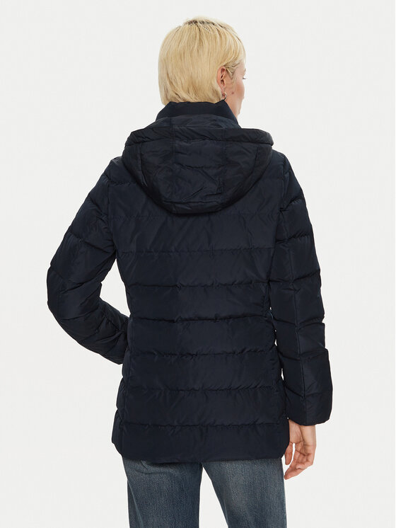 Tommy Hilfiger Tommy Hilfiger Пуховик WW0WW43600 Cиній Regular Fit