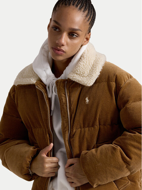 Polo Ralph Lauren Polo Ralph Lauren Daunenjacke 211947668001 Beige Relaxed Fit