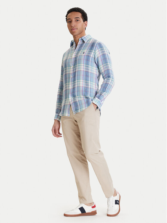Polo Ralph Lauren Polo Ralph Lauren Cămașă 710B16705002 Albastru Regular Fit