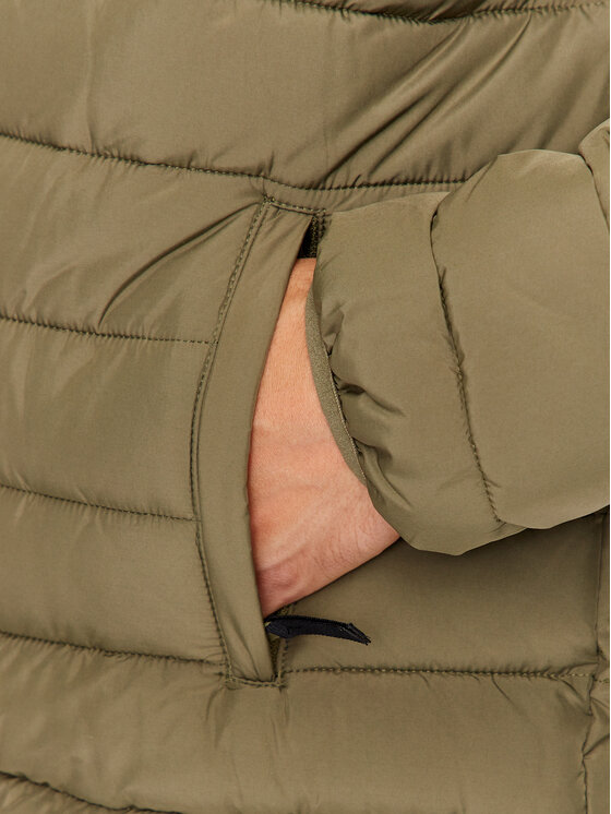 Fila Fila Geacă FAM0456 Verde Regular Fit