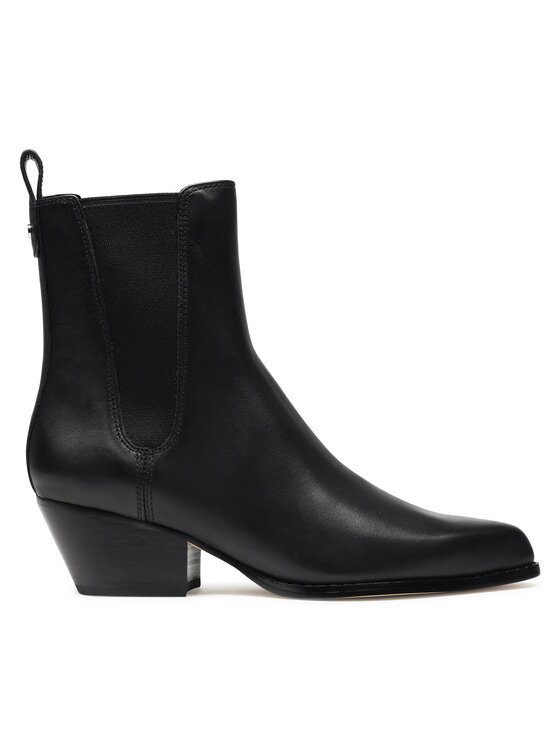 MICHAEL Michael Kors MICHAEL Michael Kors Botki Kinlee Bootie 40F3KNME5L Czarny