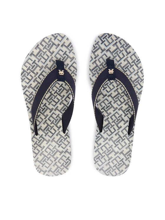 Tommy Hilfiger Tommy Hilfiger Šlepetės per pirštą FW0FW09419 Tamsiai mėlyna