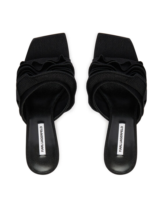 KARL LAGERFELD KARL LAGERFELD Şlapi Karmel KL33604 Negru