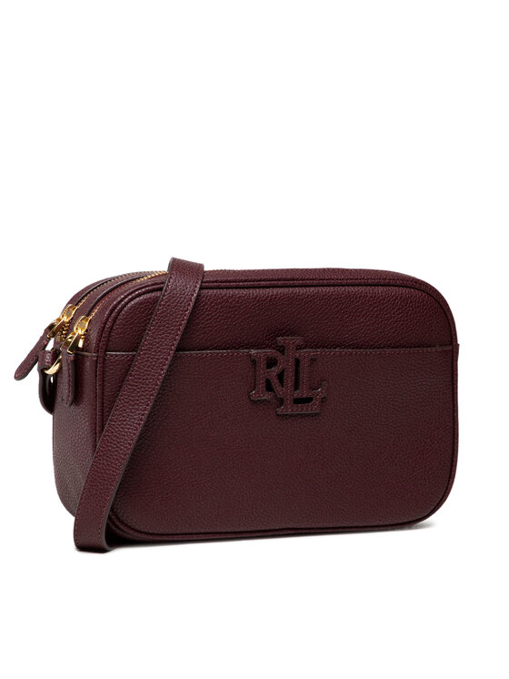 Lauren Ralph Lauren Handtasche Carrie 24 431837540010 Dunkelrot 