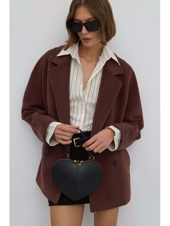 Estro Estro Cappotto ER00117092 Marrone Loose Fit