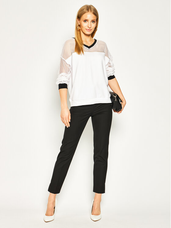 Pantaloni di tessuto Leone 21312020 Nero Regular