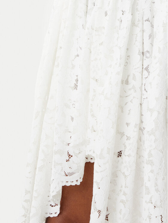 Bardot Bardot Koktejlové šaty Felicidad Strapless 59843DB Biela Regular Fit