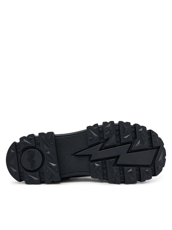 Buffalo Buffalo Обувки Aspha Ballerina Cs 1620045 Черен
