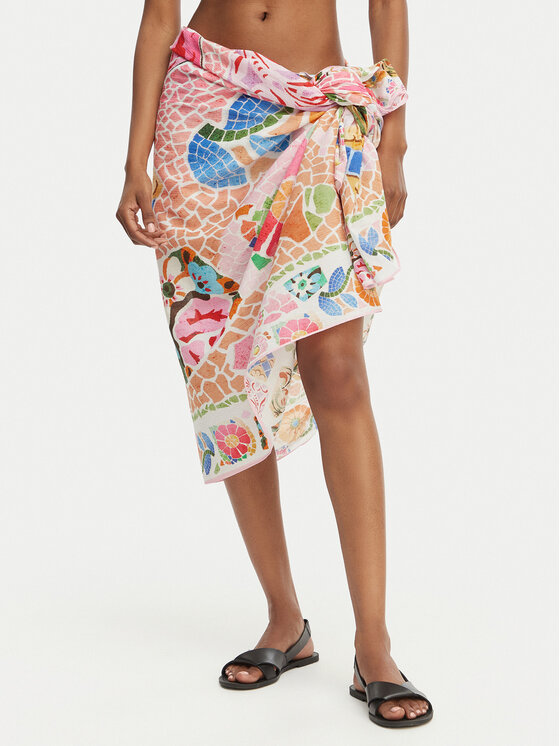 Seafolly Seafolly Pareo Beach Bohème 55718-SG Rožinė