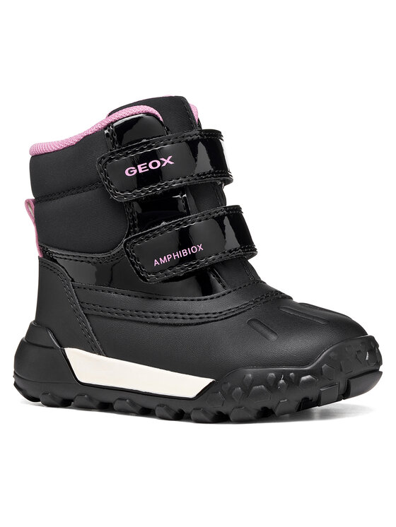 Geox Geox Schneeschuhe B Trekkyup Girl B Abx B566MC 054FU C9231 S Schwarz