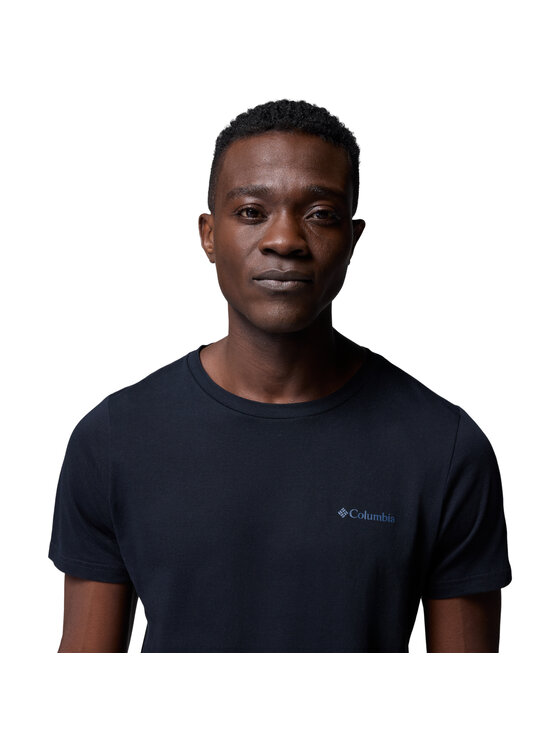 Columbia Columbia T-shirt Columbia Rapid Ridge Back Graphic Tee II Nero Regular Fit