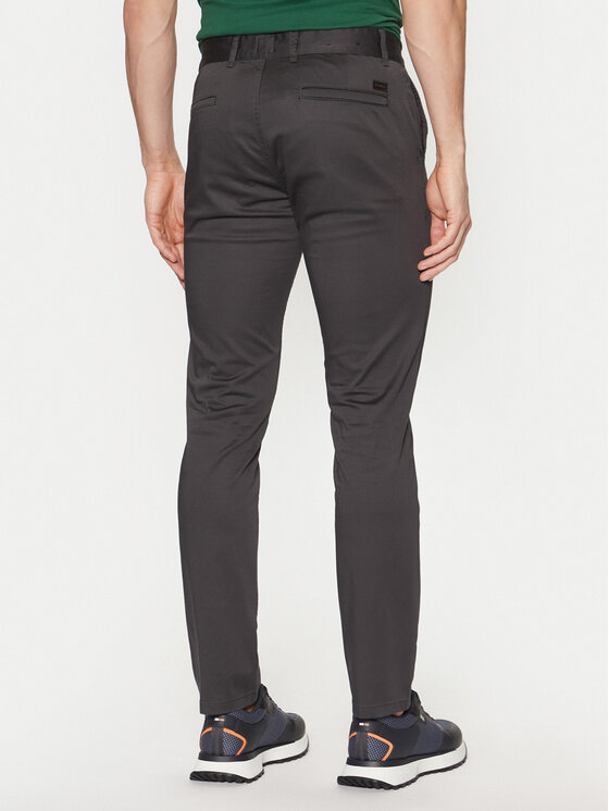 BOSS BOSS Chino hlače 50531133 Črna Slim Fit