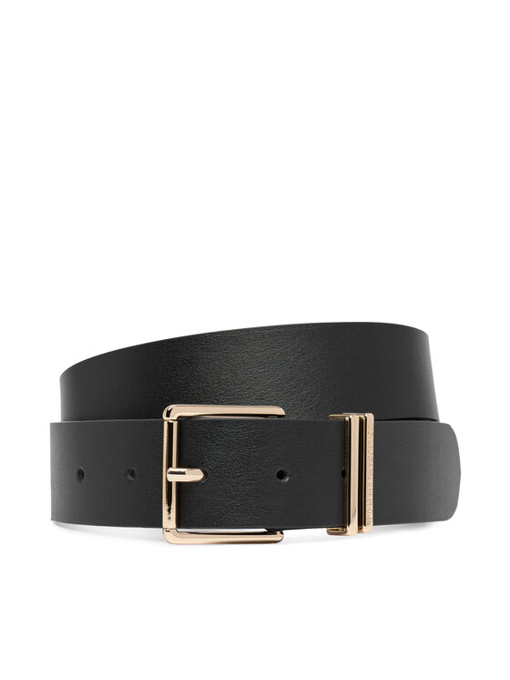 Tommy Hilfiger Curea Th Square 3.5 AW0AW18919 Negru