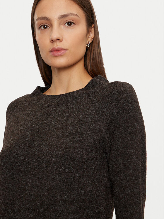 Vero Moda Vero Moda Pulover Doffy 10201022 Rjava Regular Fit