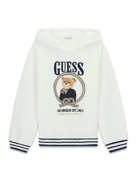 Guess Bluză J6RQ01 KAD74 Negru Regular Fit
