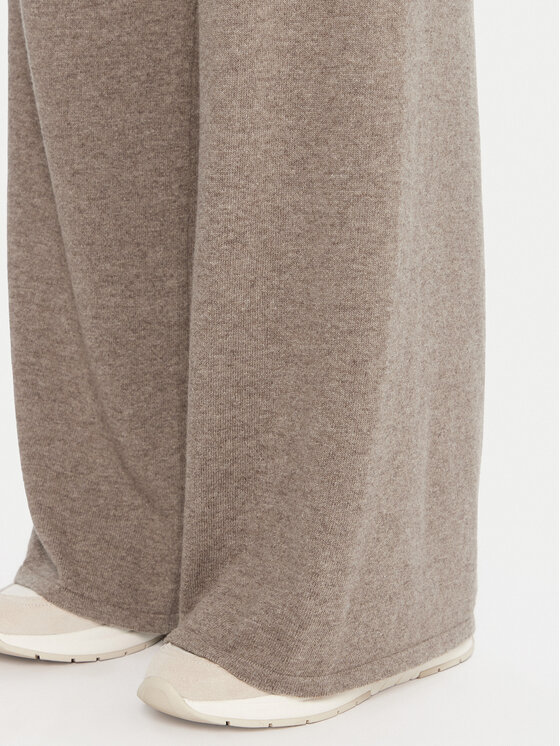 Kontatto Kontatto Плетени панталони 3M0966C Бежов Relaxed Fit