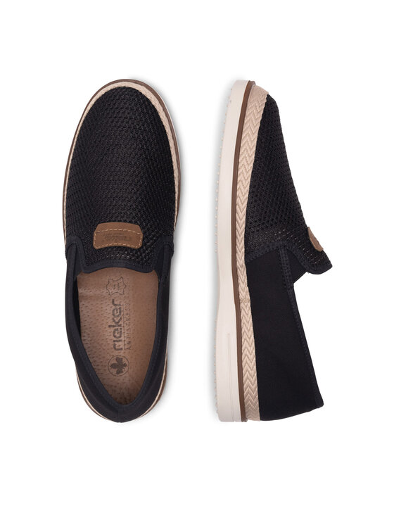 Rieker Rieker Espadrilky B2366-00 Černá
