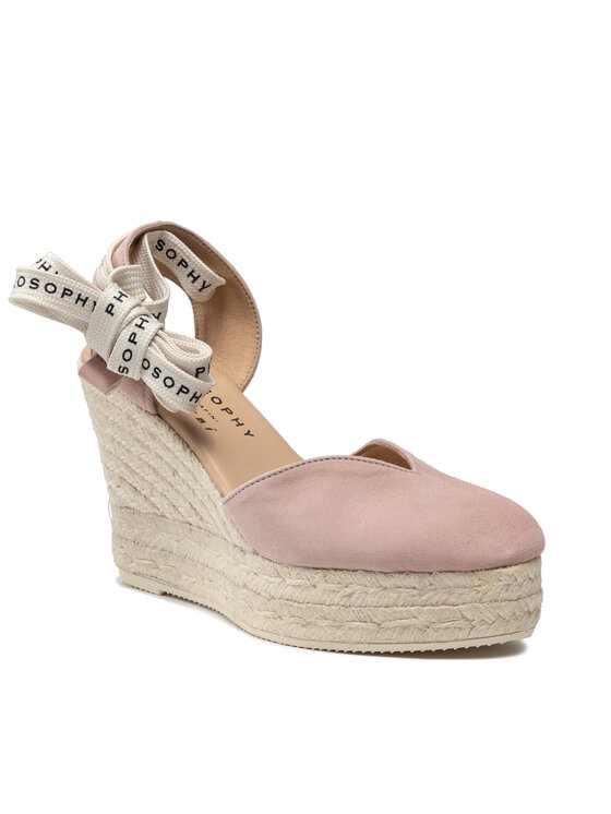 Manebi Manebi Espadrilles Manebi by Philosophy Di Lorenzo Serafini 41A6301-8003-0226 Rózsaszín