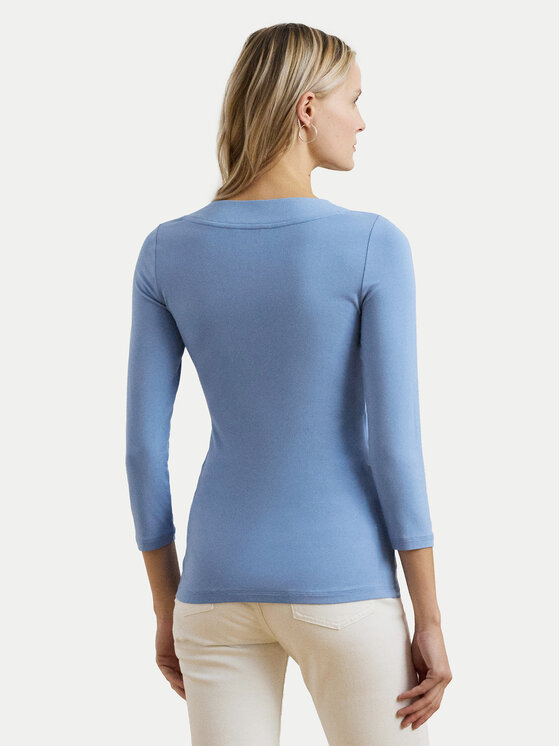 LAUREN RALPH LAUREN LAUREN RALPH LAUREN Halenka 200824366025 Světle modrá Slim Fit