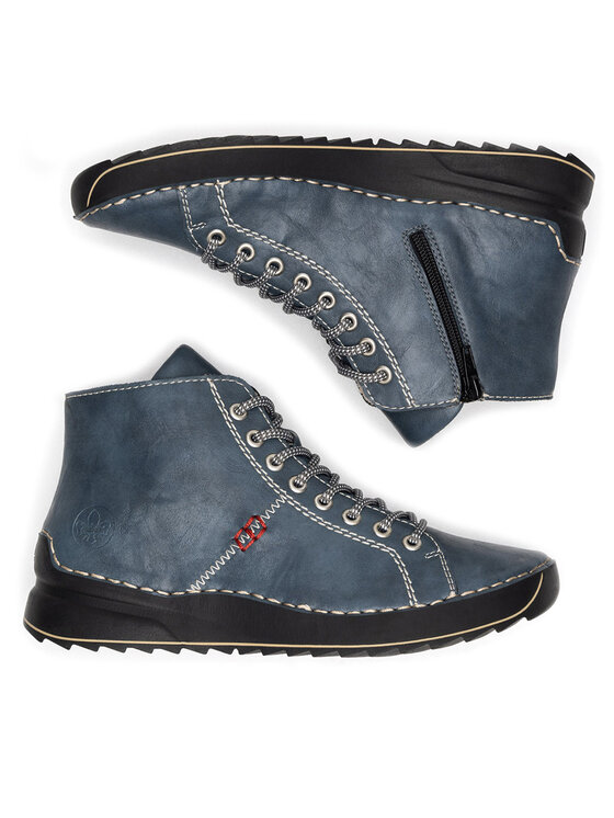 Rieker Rieker Stiefeletten 71510-14 Blau