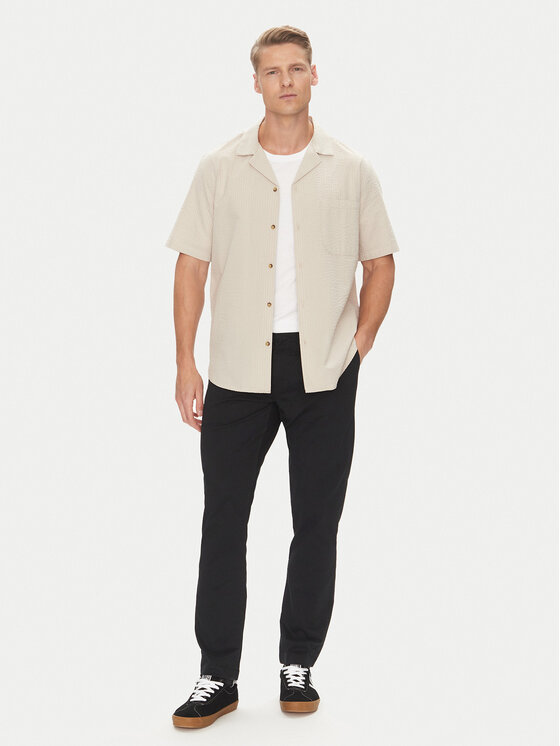Element Element Chino hlače Howland Classic ELYNP00175 Črna Regular Fit