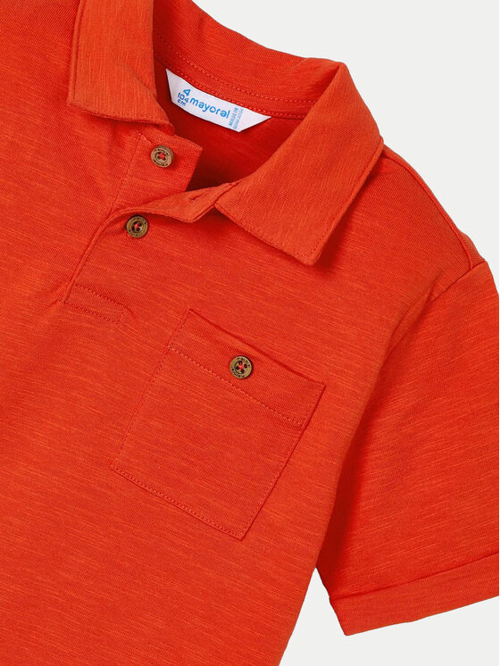 Mayoral Mayoral Polokošeľa 3109 Červená Regular Fit