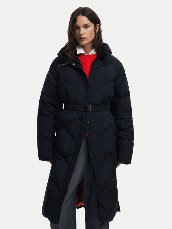 Desigual Desigual Winterjacke Copenhague 24WWEWA9 Schwarz Relaxed Fit