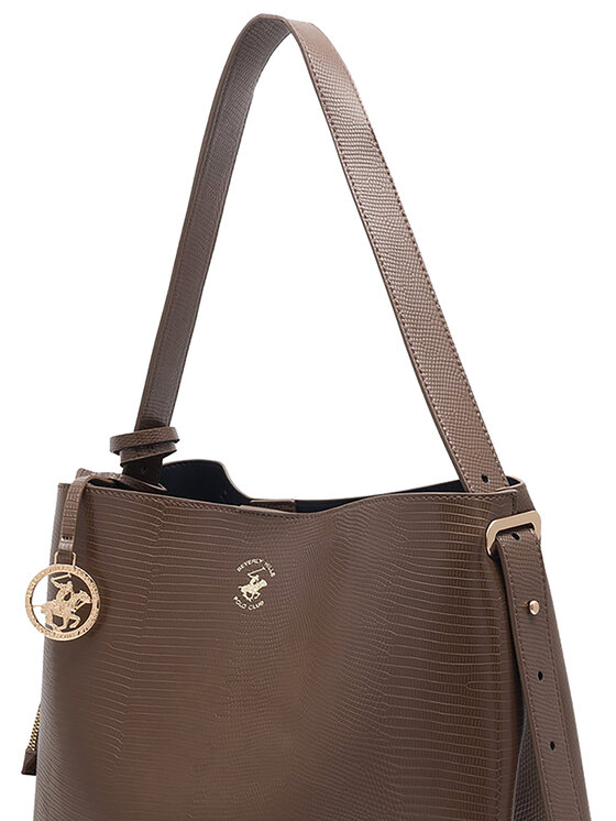 Beverly Hills Polo Club Beverly Hills Polo Club Ročna torba BHPC-W-05-A23 Rjava