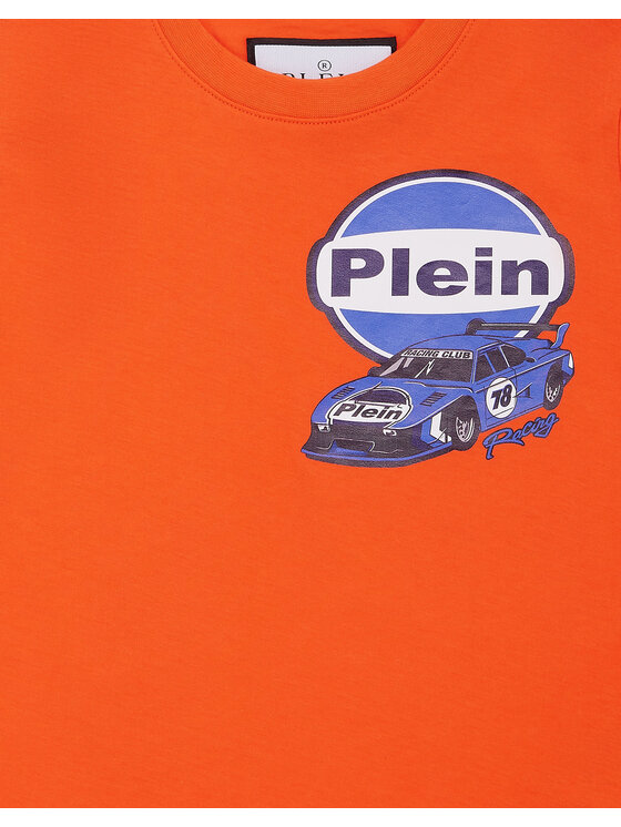 PHILIPP PLEIN PHILIPP PLEIN T-shirt 28177 Arancione Regular Fit