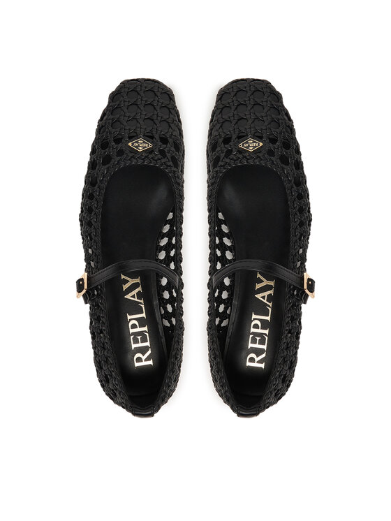 REPLAY REPLAY Балеринки GWB23 .000.C0025S Черен