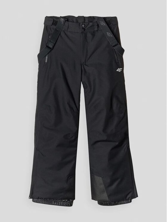 4F 4F Pantaloni da sci 4FJWAW24TFTRM656-20S Nero Regular Fit